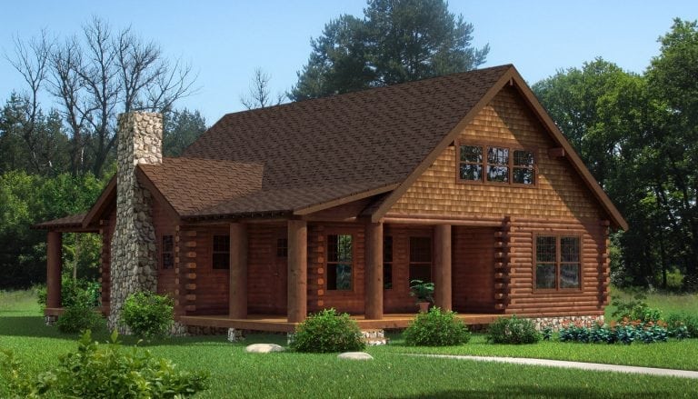 Chestnut - Plans & Information | Log Cabin Kits