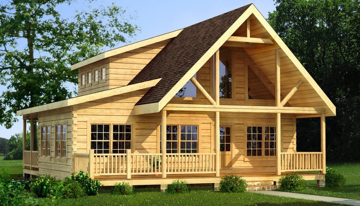 Somerset - Plans & Information | Log Cabin Kits