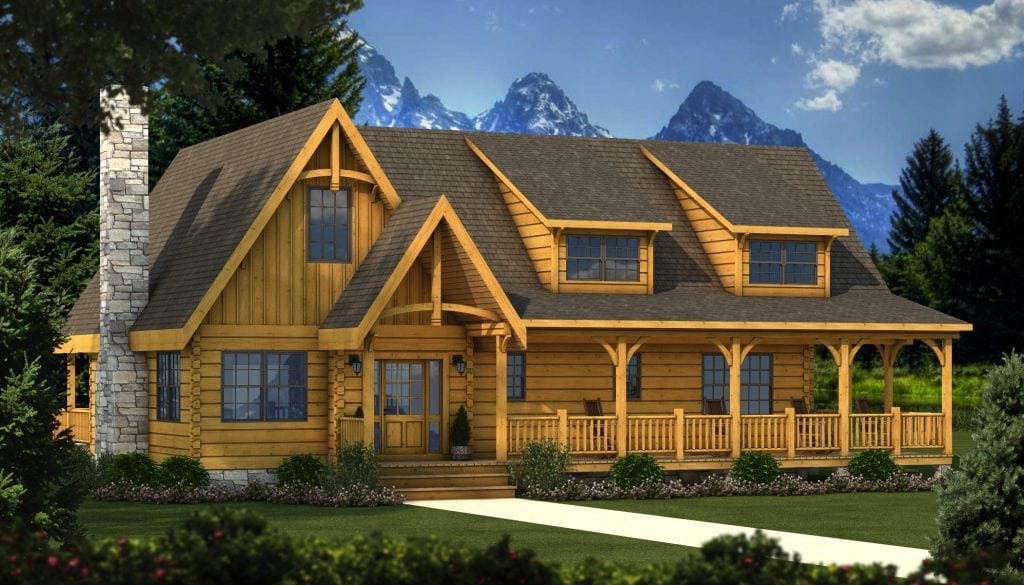 Greenbrier – Plans & Information | Log Cabin Kits